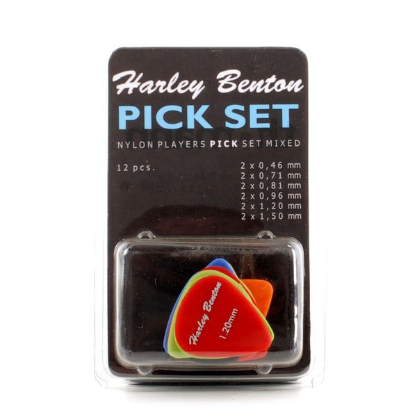 Harley Benton Nylon Player Pick Set Mixed [2]