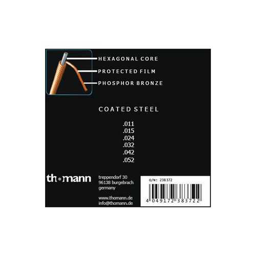 Harley Benton Coated Phosphor 011 Anti Rust [2]