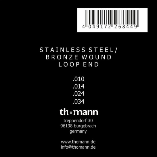 Harley Benton Valuestrings Man 10-34 [2]