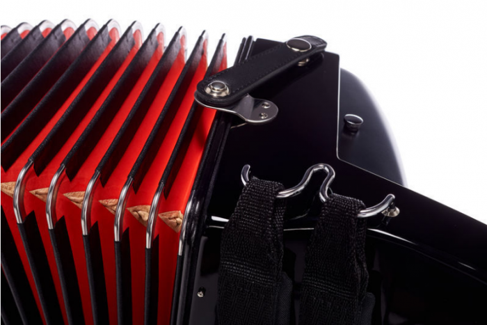 Hohner Bravo II 48 Black silent key [8]