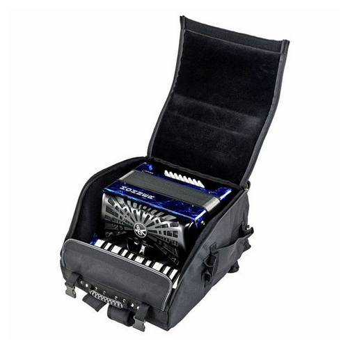 Hohner Bravo II 48 Blue silent key [7]