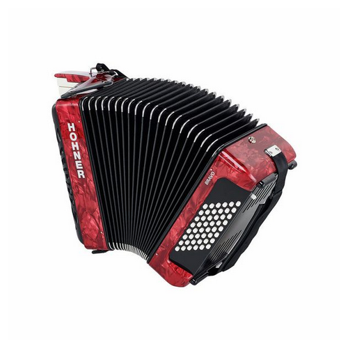 Hohner Bravo II 48 Red silent key [3]