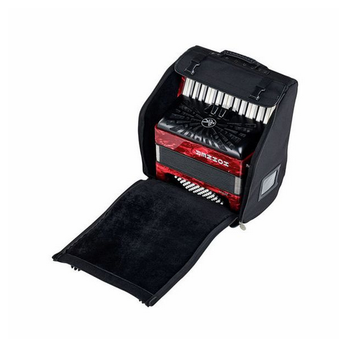 Hohner Bravo II 48 Red silent key [7]