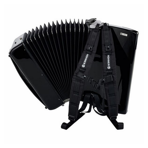 Hohner Bravo III 72 Black silent key [4]