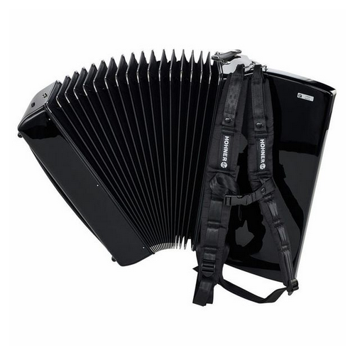 Hohner Bravo III 96 Black silent key [4]