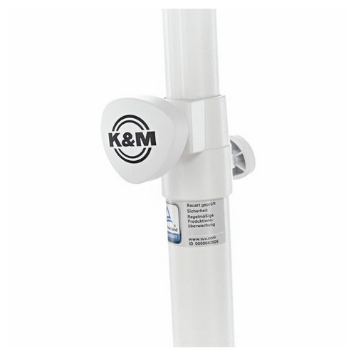 K&M 214/6 Speaker Stand Alu White [5]