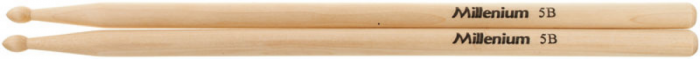 Millenium 5B Maple Drum Sticks -Wood- [2]