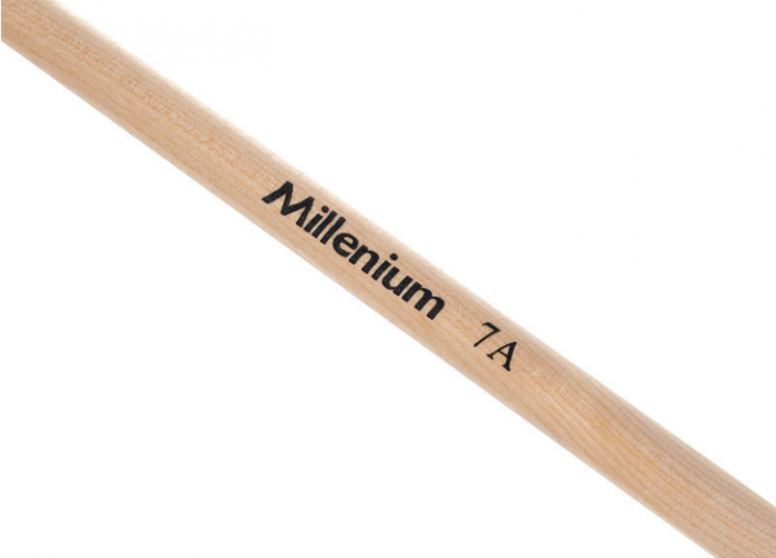 Millenium 7A Drum Sticks Maple -Wood- [4]