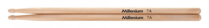 Millenium 7A Drum Sticks Maple -Wood- [2]