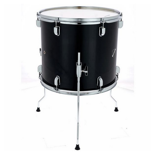 Millenium Focus 16"x14" Floor Tom Black [3]