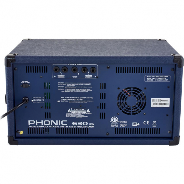 Mixer Amplificat Phonic Powerpod 630 RW [6]
