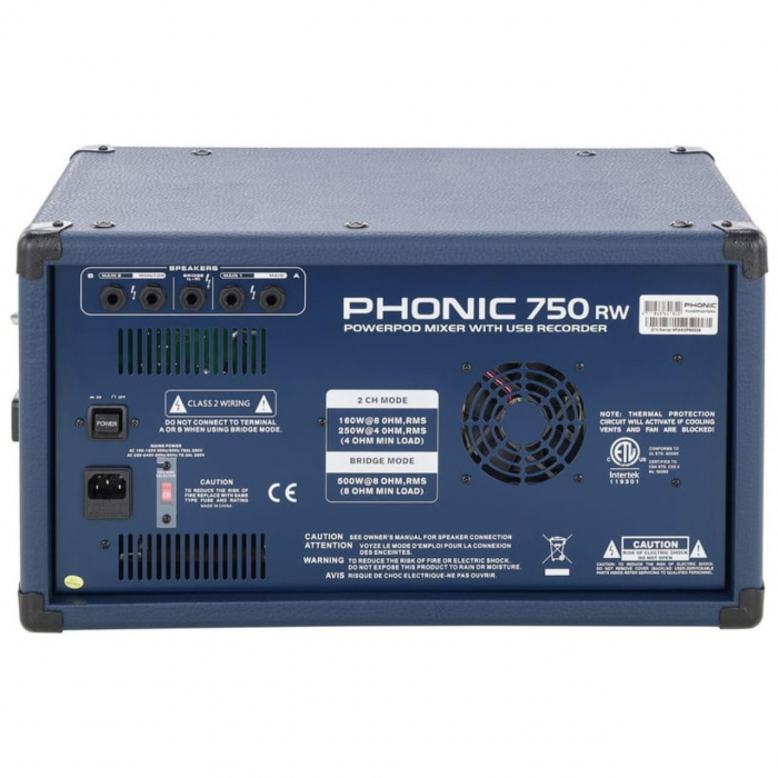 Mixer Amplificat Phonic Powerpod 750 RW [4]