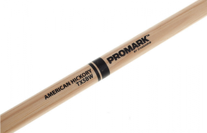 Pro Mark TX5BW 5B Hickory - Wood Tip [5]