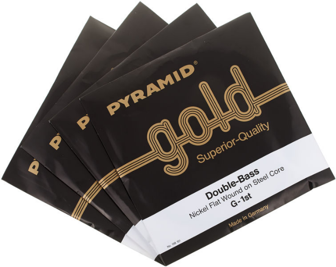 Pyramid Double Bass Gold [4]