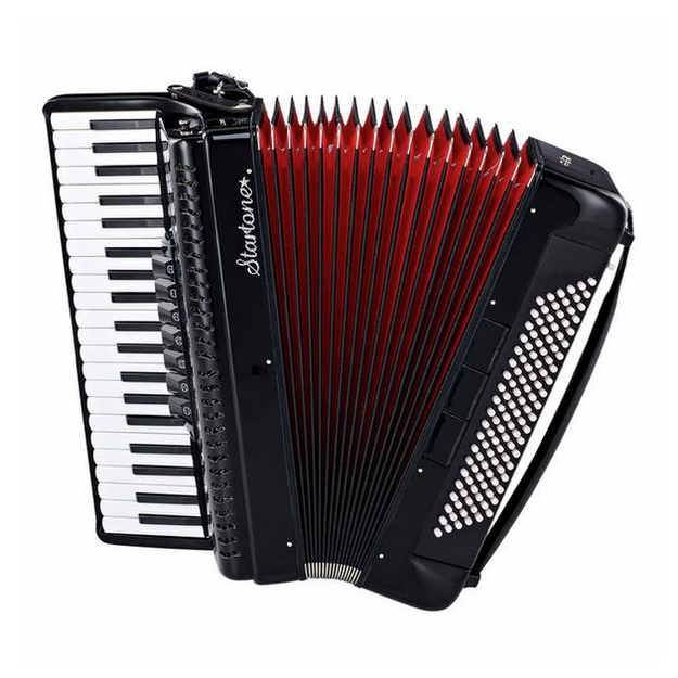 Startone Piano Accordion 120 Black MKII [3]