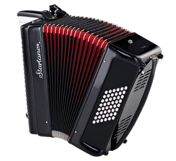 Startone Piano Accordion 48 Black MKII [2]
