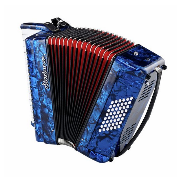 Startone Piano Accordion 48 Blue MKII [2]