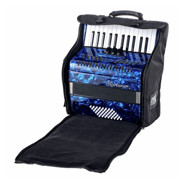 Startone Piano Accordion 48 Blue MKII [5]
