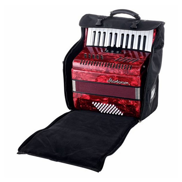 Startone Piano Accordion 48 Red MKII [5]