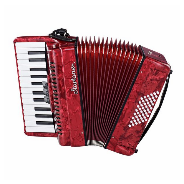Startone Piano Accordion 48 Red MKII [3]