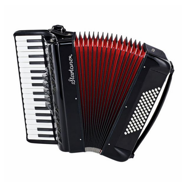 Startone Piano Accordion 72 Black MKII [3]