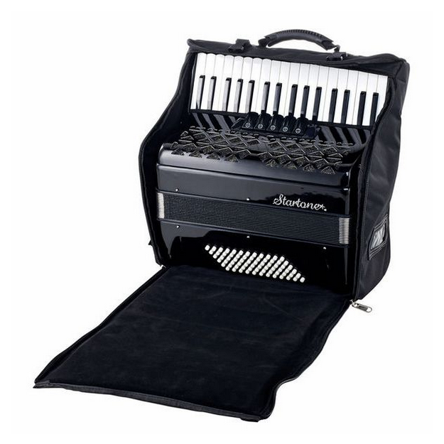 Startone Piano Accordion 72 Black MKII [5]