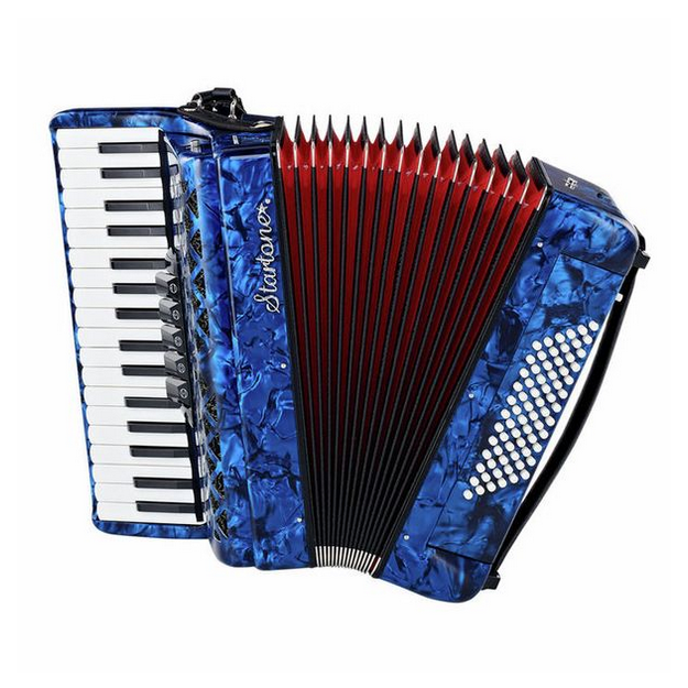 Startone Piano Accordion 72 Blue MKII [3]