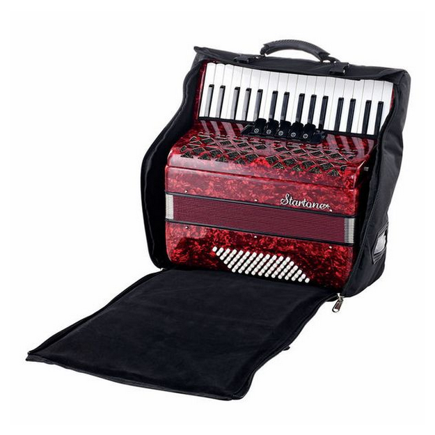 Startone Piano Accordion 72 Red MKII [5]