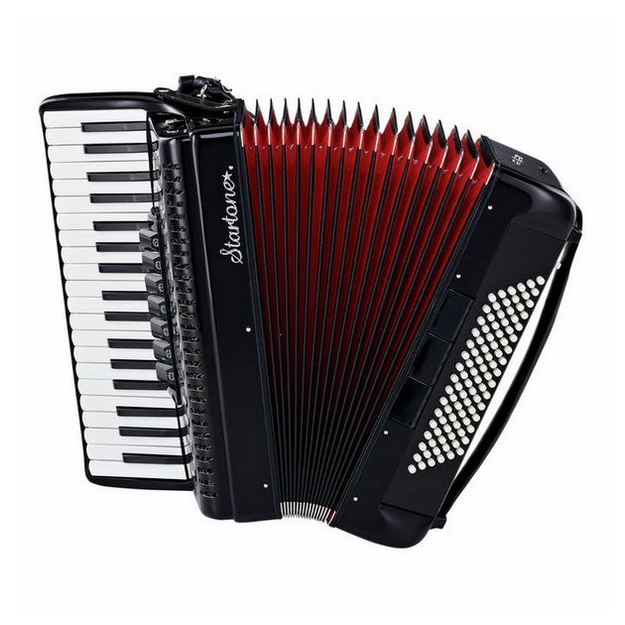 Startone Piano Accordion 96 Black MKII [3]