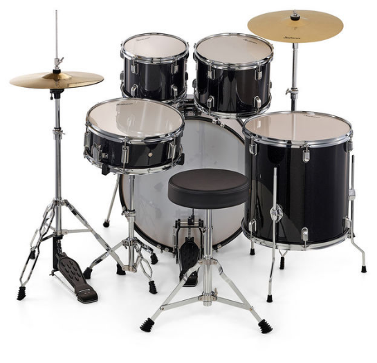 Startone Star Drum Set Standard -BK [4]