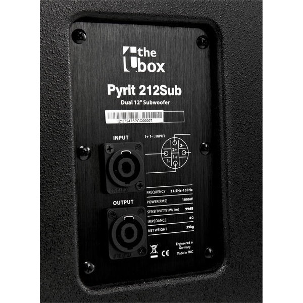 the box Pyrit 212 Sub [5]