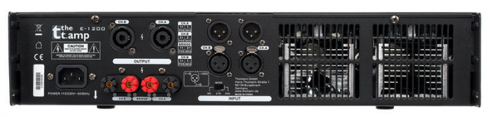 the t.amp E-1200 amplificator 2 x 1200 W [6]
