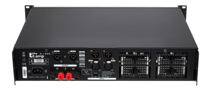the t.amp E-1200 amplificator 2 x 1200 W [4]