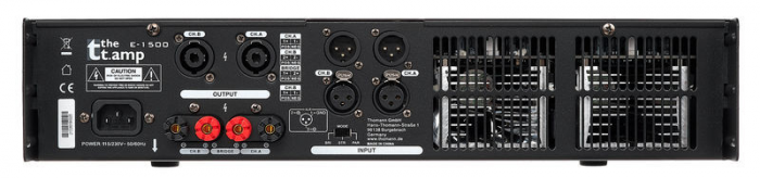 the t.amp E-1500 amplificator 2 x 1430 W [6]