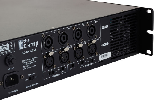 the t.amp E4-130 amplificator 4 x 200 W [8]