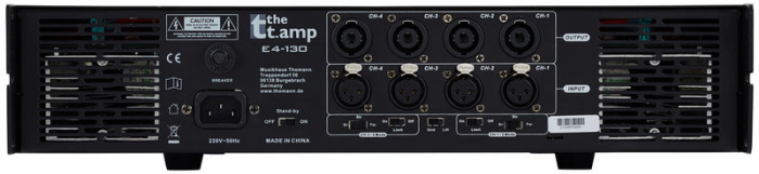 the t.amp E4-130 amplificator 4 x 200 W [9]