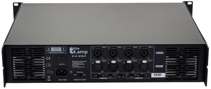 the t.amp E4-250 amplificator 4 x 400 W [4]