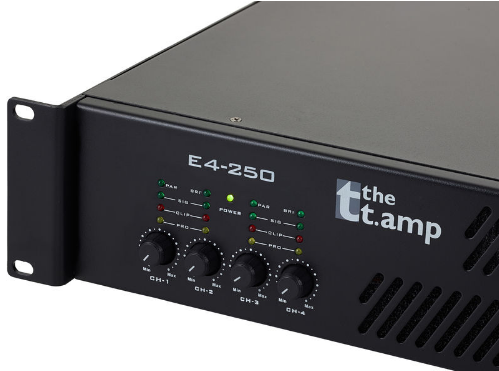 the t.amp E4-250 amplificator 4 x 400 W [7]
