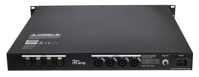 the t.amp Quadro 500 DSP amplificator digital 4 x 500 W [4]