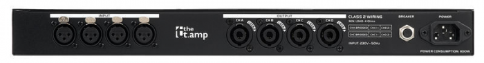 the t.amp Quadro 500 DSP amplificator digital 4 x 500 W [6]