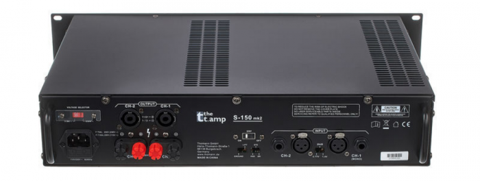 the t.amp S-150 MK II amplificator 2 x 150 W [4]