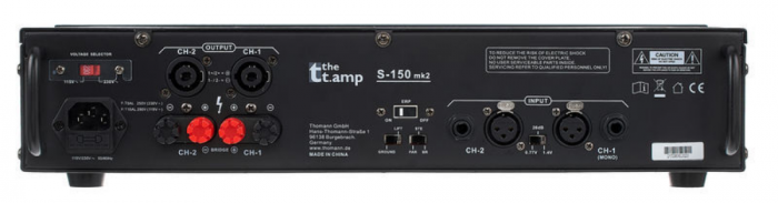 the t.amp S-150 MK II amplificator 2 x 150 W [6]