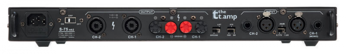 the t.amp S-75 MK II amplificator 2x 75Â W [6]
