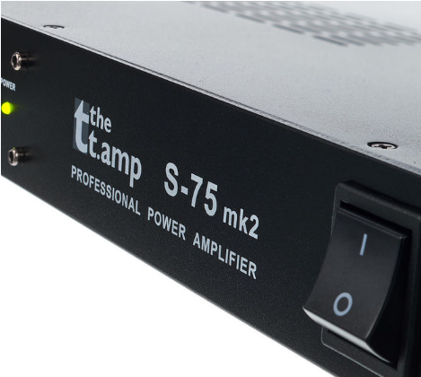 the t.amp S-75 MK II amplificator 2x 75Â W [7]