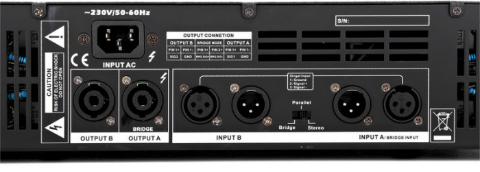 the t.amp TSA 4000 amplificator 2 x 1500 W [5]