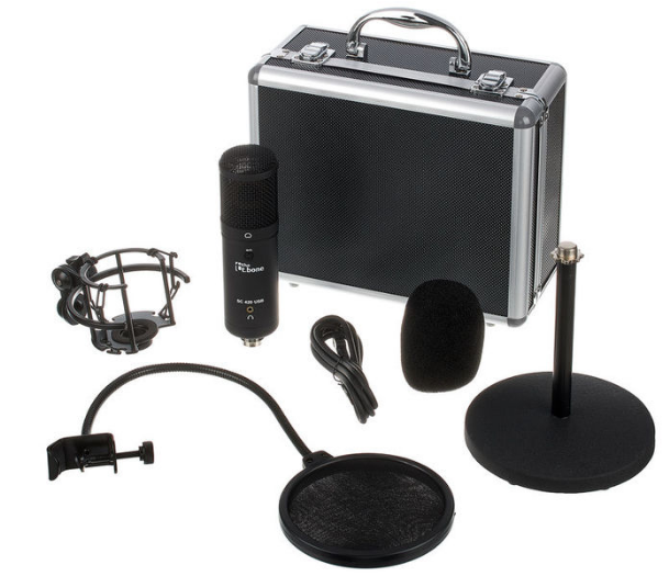 the t.bone SC 420 USB Podcast Bundle [11]