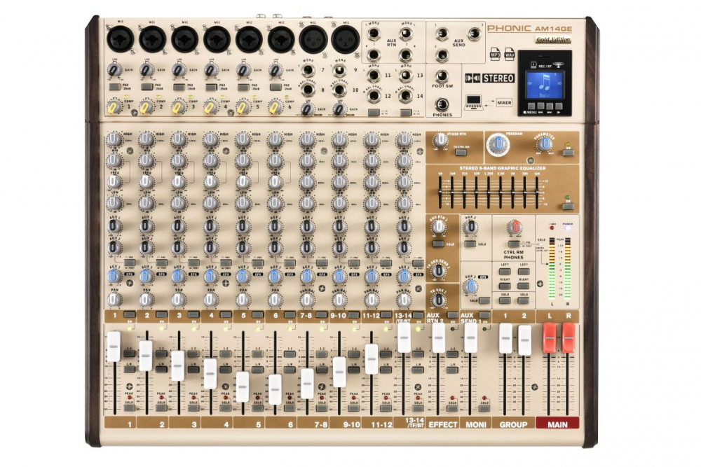 Mixer Analog Phonic AM14GE [2]