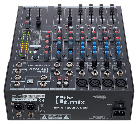 the t.mix xmix 1002 FX USB [4]