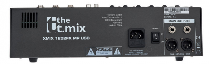 the t.mix xmix 1202 FXMP USB [6]