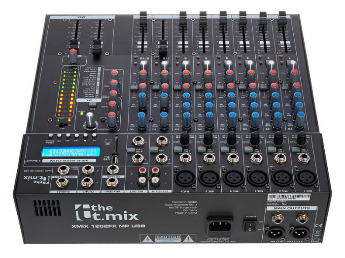 the t.mix xmix 1202 FXMP USB [4]